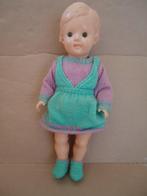 Oude Wildebras pop, 35 cm, gemerkt (ad 19), Ophalen of Verzenden, Gebruikt, Pop