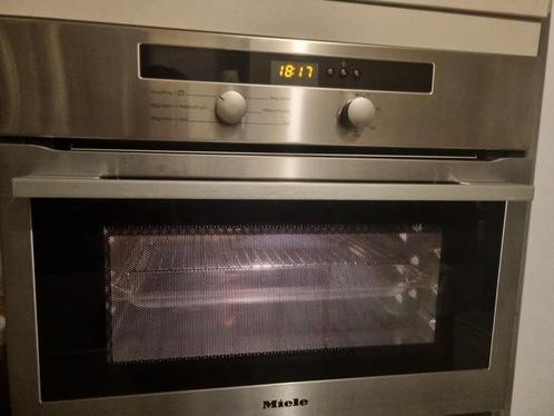 miele combimagnetron, Witgoed en Apparatuur, Magnetrons, Gebruikt, Inbouw, 45 tot 60 cm, Oven, Ophalen of Verzenden