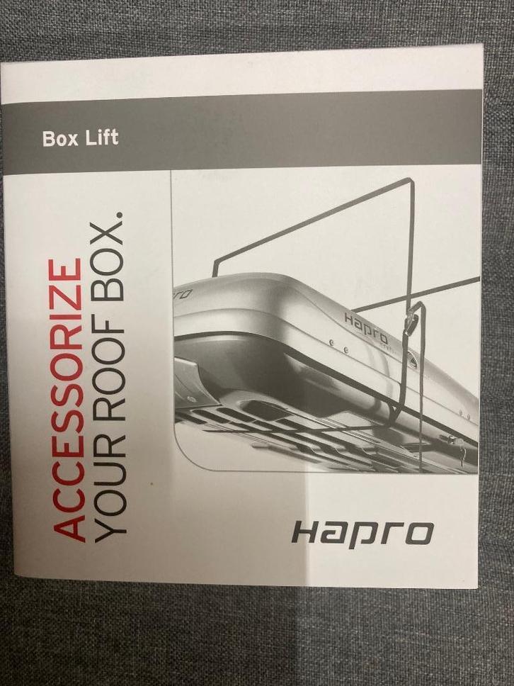 GRATIS BOXLIFT bij aankoop van een Hapro dakkoffer, Auto diversen, Dakkoffers, Nieuw, Ophalen