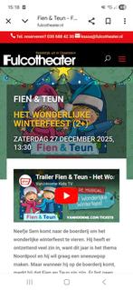 Fien en teun   Fulco theater, December