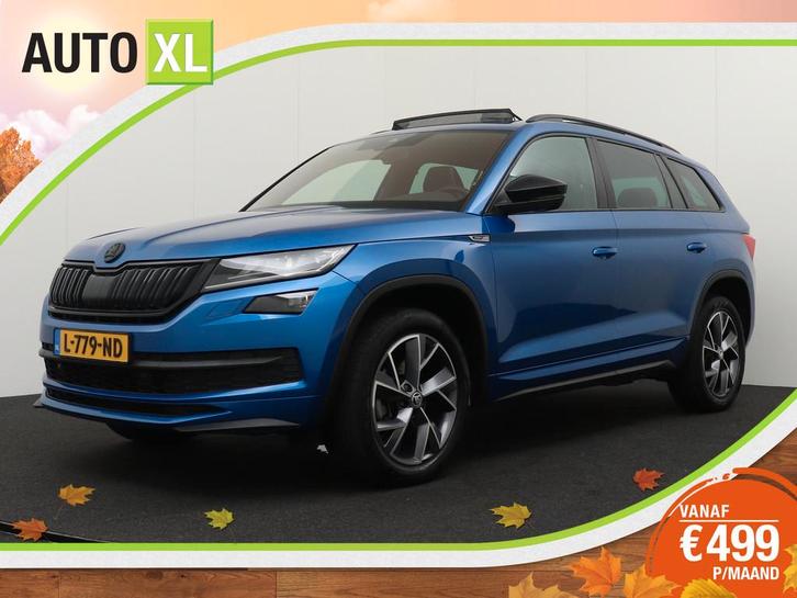 Skoda Kodiaq 1.5 TSI 150 PK Aut. Sportline Pano-dak Memory C, Auto's, Skoda, Bedrijf, Te koop, Kodiaq, ABS, Achteruitrijcamera