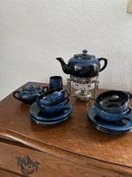 Blauw koffie servies, Antiek en Kunst, Ophalen of Verzenden