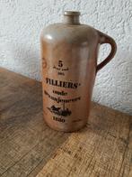 Oude lege jenever kruik - Filliers, Antiek en Kunst, Curiosa en Brocante, Ophalen of Verzenden