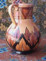 Mooie oude vaas uit Engeland van Chameleon plateel 20 cm., Antiek en Kunst, Antiek | Vazen, Ophalen of Verzenden