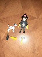 Playmobil brandweer USA + hond, Ophalen of Verzenden, Zo goed als nieuw