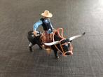 Schleich set stier met rodeo rijder, Ophalen, Zo goed als nieuw