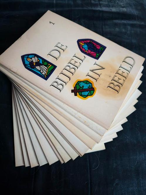 Strip 'de bijbel in beeld ' deel 1tm 15 (behalve nr 13), Boeken, Esoterie en Spiritualiteit, Gelezen, Achtergrond en Informatie