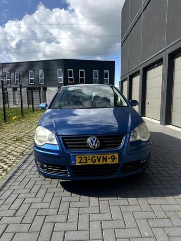 Volkswagen Polo 1.4 16V 59KW 2008 Blauw beschikbaar voor biedingen
