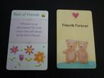 Wenskaartje friends / pasje met tekst / kaart - NIEUW !!!, Ophalen of Verzenden, Nieuw