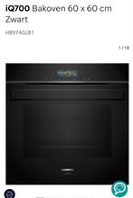 Siemens Studioline iQ700 HB974GLB1 Oven - Inbouw, Ophalen, Oven, Hete lucht, 60 cm of meer