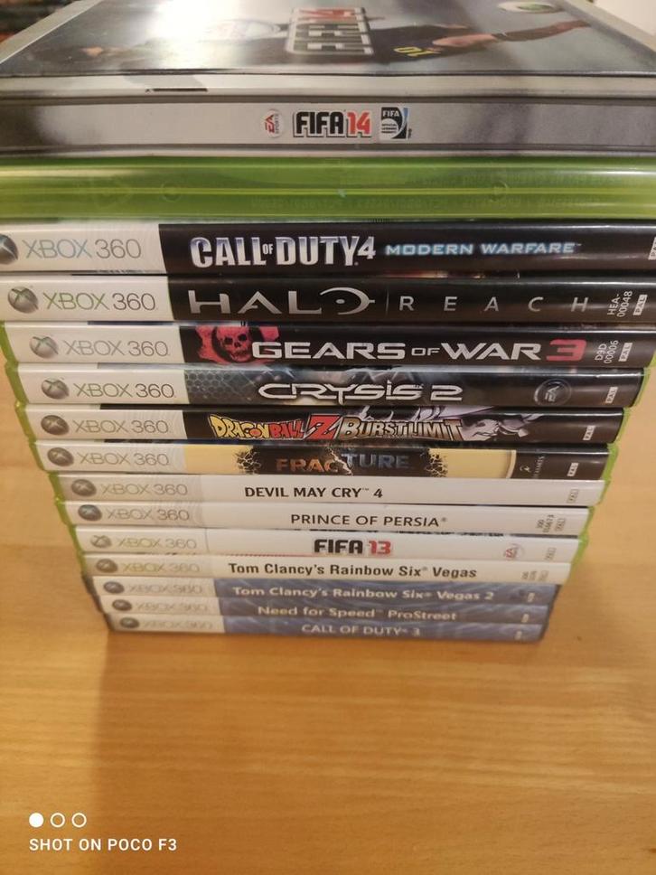 Stapel Xbox 360 Games, Spelcomputers en Games, Games | Xbox 360, Zo goed als nieuw, Overige genres, 3 spelers of meer, Vanaf 3 jaar