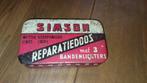 Vintage doosje Samson reparatiedoos, Verzamelen, Merken en Reclamevoorwerpen, Ophalen of Verzenden, Gebruikt, Verpakking