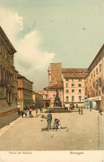 (379-118-025) Bologna Piazza del Nettuno beschikbaar voor biedingen