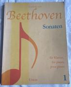 Ludwig van Beethoven Sonaten bladmuziek, Piano, Gebruikt, Ophalen of Verzenden, Artiest of Componist