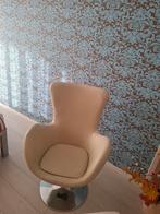 Elegante draaifauteuil, Gebruikt, Minder dan 75 cm, Ophalen of Verzenden, Metaal