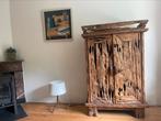 Unieke massieve wortelhouten designkast/kunstobject, Ophalen of Verzenden