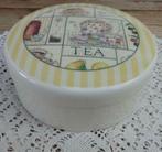 Italiaans deksel doosje + 6 sfeervolle melamine onderzetters, Gebruikt, -, -, Ophalen of Verzenden