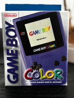Nintendo Gameboy Color Purple CIB Nieuwstaat, Spelcomputers en Games, Spelcomputers | Nintendo Game Boy, Ophalen of Verzenden