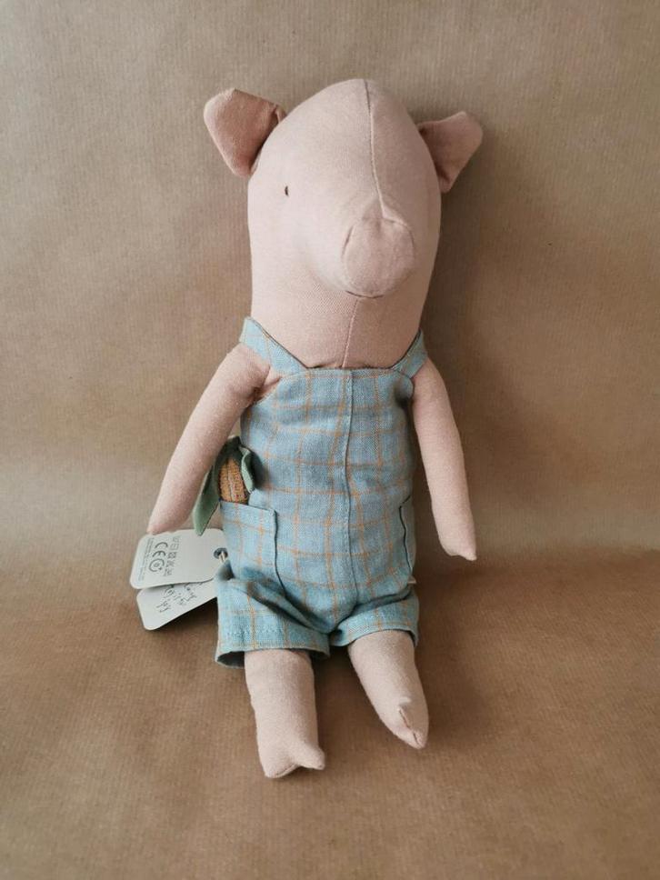Nieuw Maileg Varkentje - 32cm, Kinderen en Baby's, Speelgoed | Knuffels en Pluche, Nieuw, Overige typen, Ophalen of Verzenden