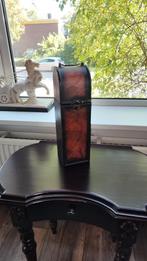 Decoratieve Flessenkist, Huis en Inrichting, Woonaccessoires | Kisten, Minder dan 50 cm, Gebruikt, Minder dan 50 cm, Ophalen of Verzenden