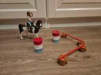 Schleich Hannah's racepaarden western rijset, Verzamelen, Ophalen of Verzenden, Zo goed als nieuw
