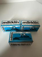 Drie Märklin 7190 Stootblokken H0, Hobby en Vrije tijd, Gebruikt, Gelijkstroom of Wisselstroom, Rails, Ophalen of Verzenden
