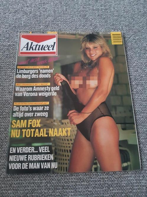45.Aktueel. Samantha Fox. Des Varaday. Ronald Reagan. Tony C, Verzamelen, Tijdschriften, Kranten en Knipsels, Tijdschrift, 1980 tot heden