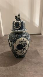 Delfts Blauwe vaas, Ophalen, Blauw, Aardewerk of Porselein, Zo goed als nieuw