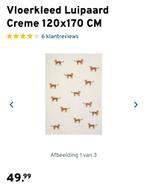 Vloerkleed Luipaard Creme 120x170 CM, Ophalen, Nieuw