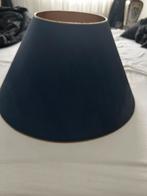 Chique Grote Blauwe Lampenkap, Huis en Inrichting, Ophalen, 25 tot 50 cm, Blauw, Zo goed als nieuw