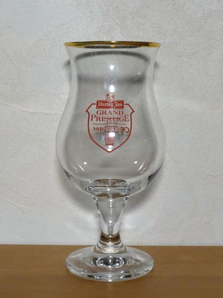 Hertog Jan vatgerijpt bierglas, Verzamelen, Biermerken, Zo goed als nieuw, Glas of Glazen, Hertog Jan, Ophalen of Verzenden
