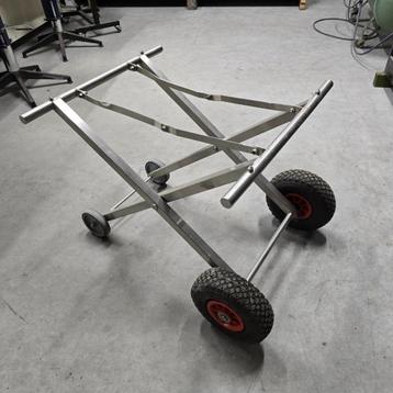 DEGELIJKE INKLAPBARE RVS TRANSPORTKAR TRANSPORTWAGEN beschikbaar voor biedingen