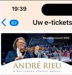 2 andre rieu in amsterdam Rang1 rij7 stoel 55 en 56 KORTING, Twee personen