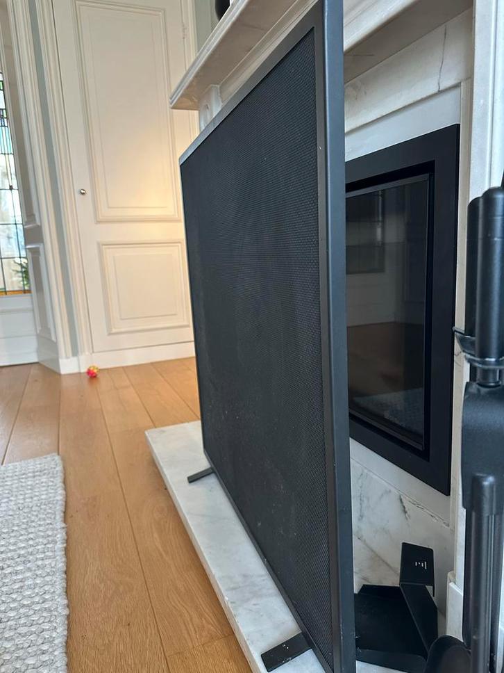 Open haard spatscherm, Huis en Inrichting, Haarden, Gebruikt, Houthaard, Ophalen