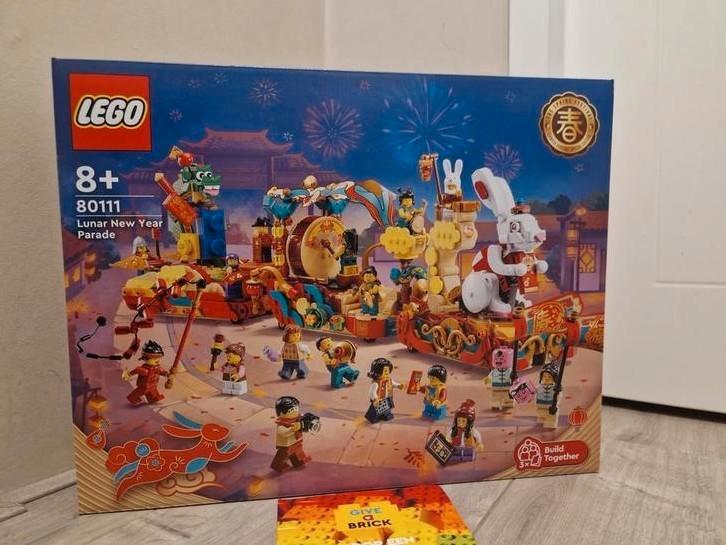 Lego 80111 Lunar New Year Parade NIEUW, Kinderen en Baby's, Speelgoed | Duplo en Lego, Nieuw, Lego, Complete set, Ophalen of Verzenden