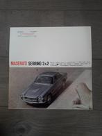 Maserati Sebring 2e serie, Brochure Maasland stempels, Gelezen, Ophalen