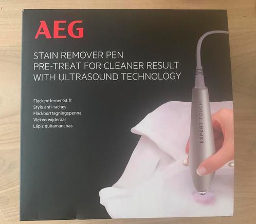 NIEUW! AEG Vlekkenpen met ultrasone golven. Vlekverwijderaar, Witgoed en Apparatuur, Onderdelen en Toebehoren, Nieuw, Ophalen of Verzenden