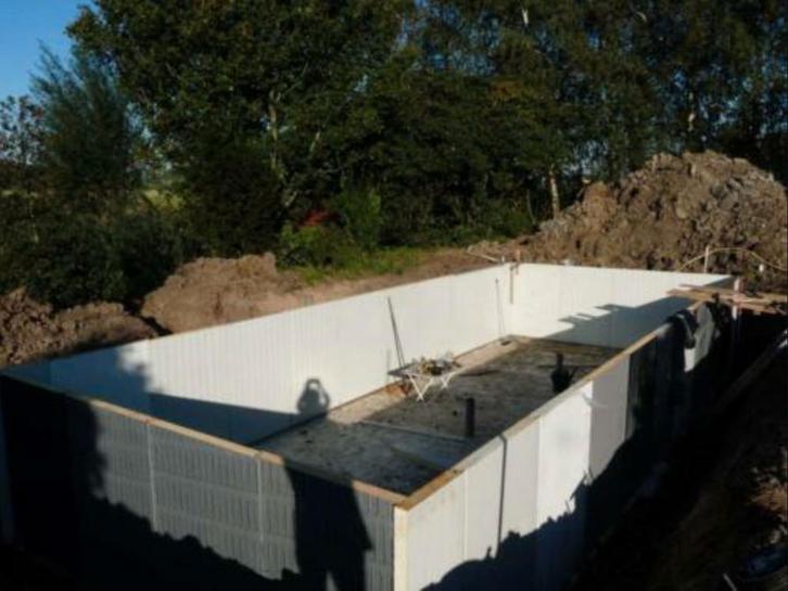 Vijver zwembad koivijver zwemvijver sandwichpanelen b keus, Tuin en Terras, Zwembaden, Minder dan 80 cm, Minder dan 200 cm, Ophalen