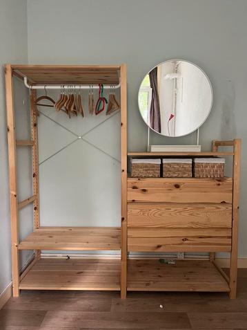 Houten kledingkast IVAR