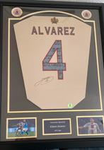 Gesigneerd Ajax Shirt Edson Alvarez in lijst, met COA, Shirt, Ophalen of Verzenden, Ajax