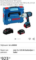 Slagmoeraanzetter  Helemaal nieuw BOSCH GDS 18 V- LI-HT prof, Ophalen, Nieuw