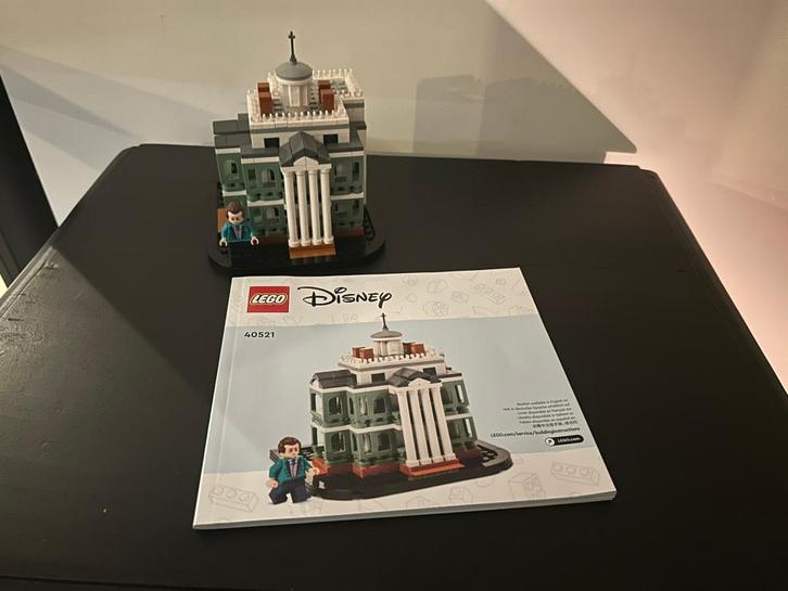 LEGO 40521 - Mini Disney The Haunted Mansion, Kinderen en Baby's, Speelgoed | Duplo en Lego, Zo goed als nieuw, Lego, Complete set