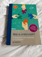 Wat is onderzoek? Praktijkboek methoden en technieken, Ophalen of Verzenden, Nieuw, HBO