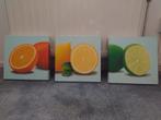 3 luik - Fruit/Citrus schilderijen, Ophalen