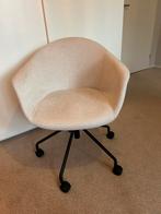 Nout-otis nolon bureaustoel beige zwart onderstel, Ophalen of Verzenden, Zo goed als nieuw, Beige, Bureaustoel