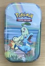 Pokemon Mini Johto Tin met mix 50 kaarten, Ophalen of Verzenden, Zo goed als nieuw, Meerdere kaarten