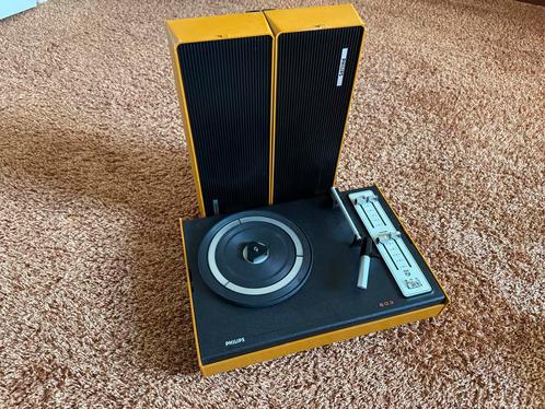 Philips GF 603 Platenspeler met Speakers, Audio, Tv en Foto, Platenspelers, Gebruikt, Platenspeler, Philips, Ophalen