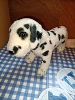 Dalmatiër hond knuffel 28 cm groot hoofd en poten, Ophalen of Verzenden, Zo goed als nieuw