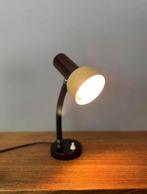 Vintage Bauhaus bruin beige bureaulamp Egon Hillebrand.16, Huis en Inrichting, Lampen | Tafellampen, Gebruikt, Bauhaus, Ophalen of Verzenden