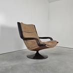 Vintage Artifort draaifauteuil, wol, Gebruikt, Vintage, 75 tot 100 cm, Ophalen of Verzenden